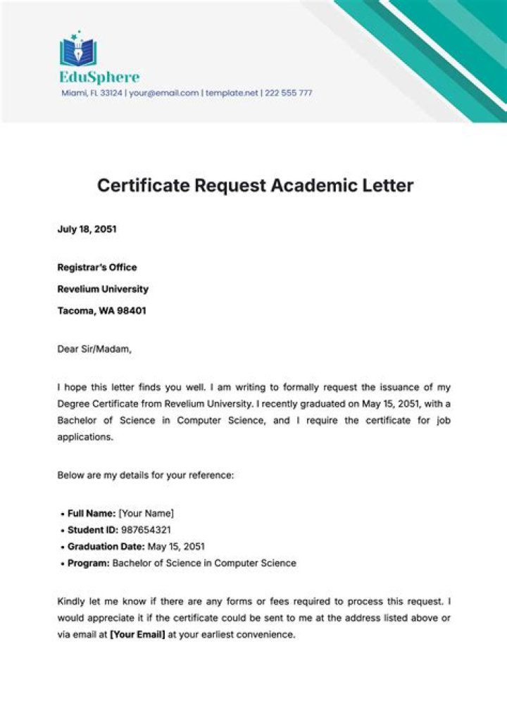 How do I create a certificate request in Exchange 2010?
