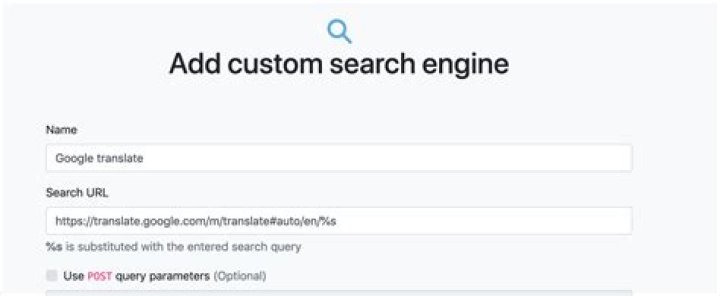 How do I create a custom search engine?