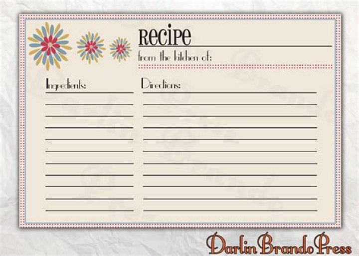 How do I create a recipe blog?