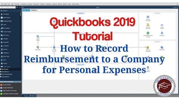 How do I create a reimbursement in QuickBooks online?