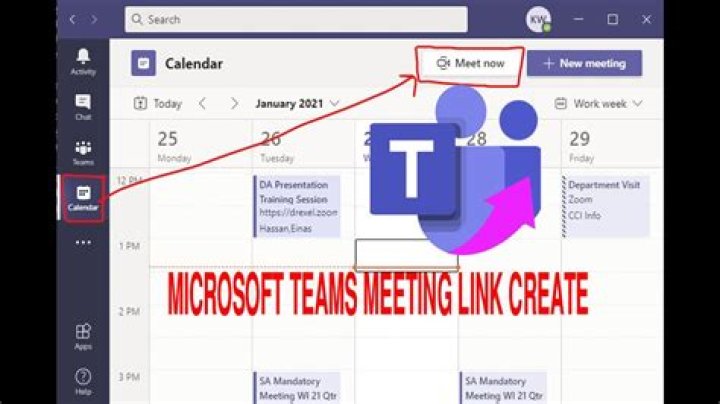 How do I create a virtual meeting on Microsoft teams?
