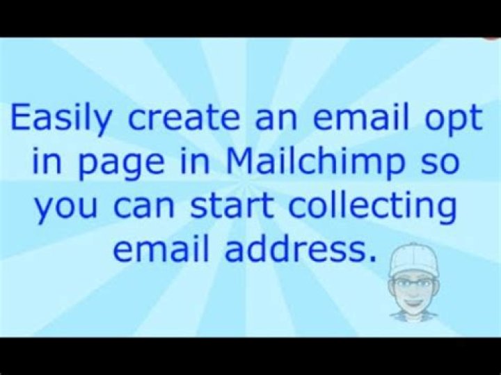 How do I create an opt in Mailchimp?