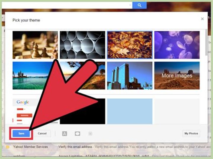 How do I customize my Google background?
