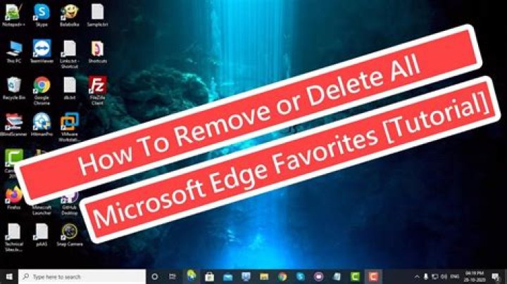 How do I delete all my favorites on YouTube?