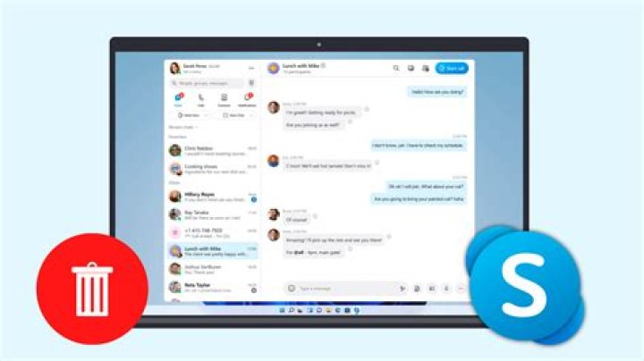 How do I delete one of my Skype accounts?