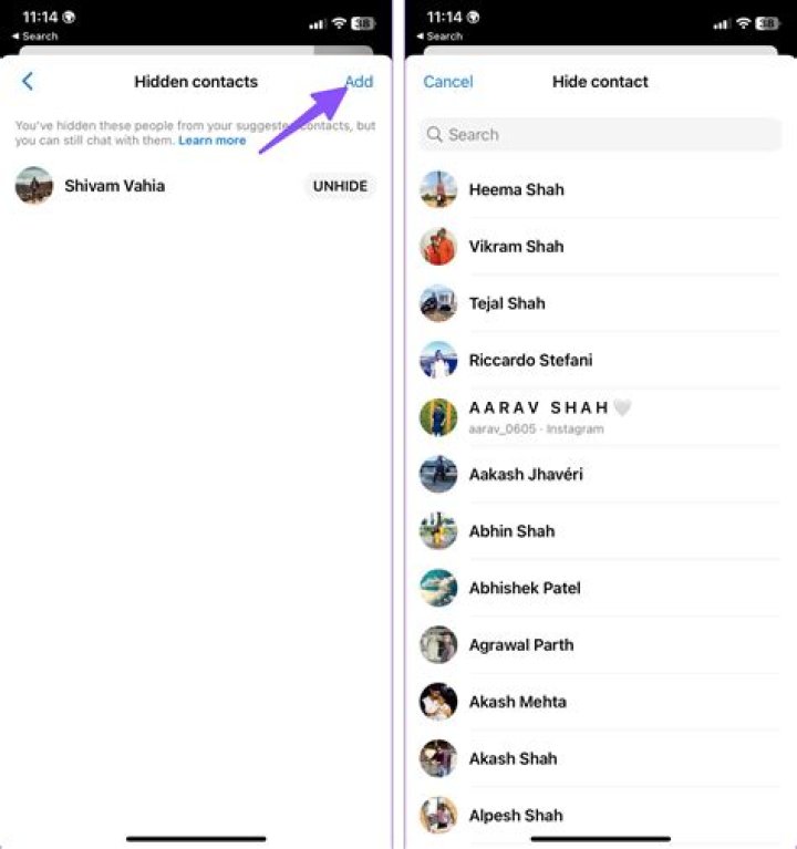 How do I delete Yahoo Messenger contacts from my Iphone?