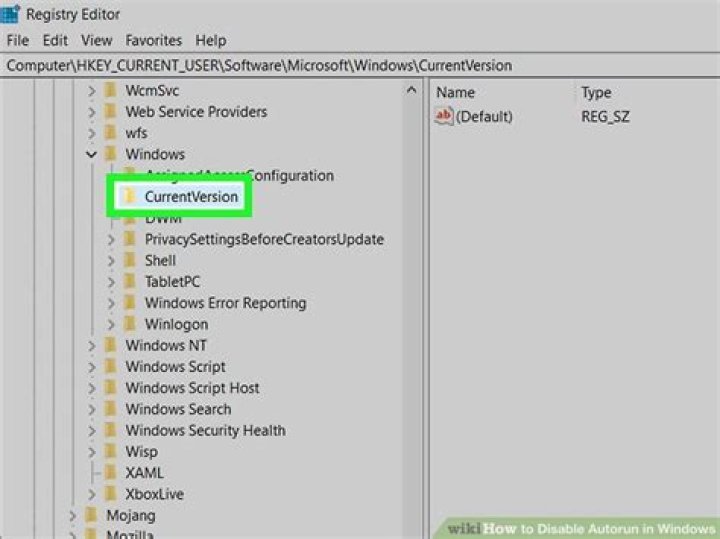 How do I disable autorun in Windows 8?