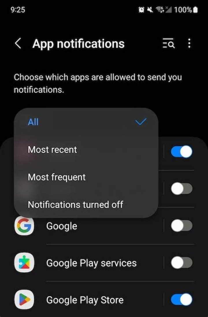 How do I disable notifications?
