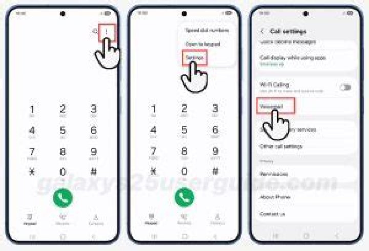 How do I divert calls to voicemail on Galaxy s5?