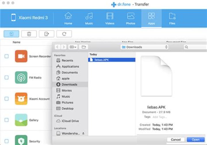 How do I download an APK file?