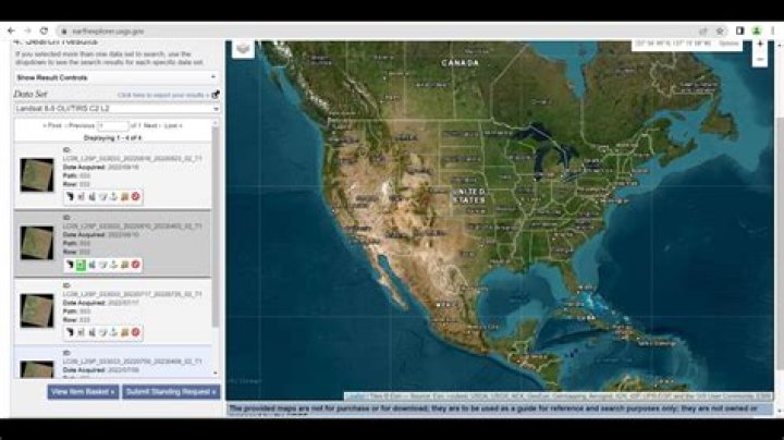 How do I download data from USGS Earth Explorer?