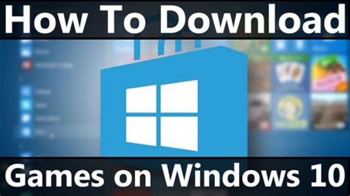 How do I download games on Windows 10 store?