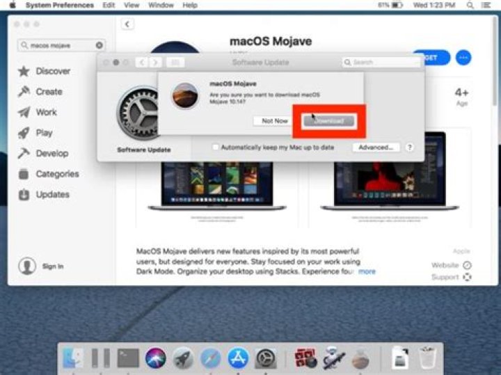 How do I download Mojave installer from Catalina?