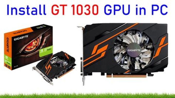 How do I download my GT 1030 Driver?