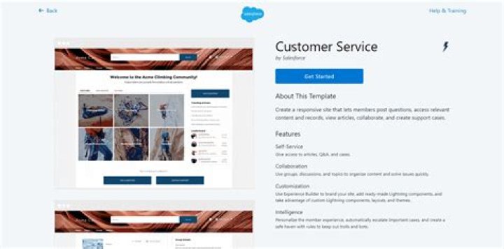 How do I edit a community in Salesforce?