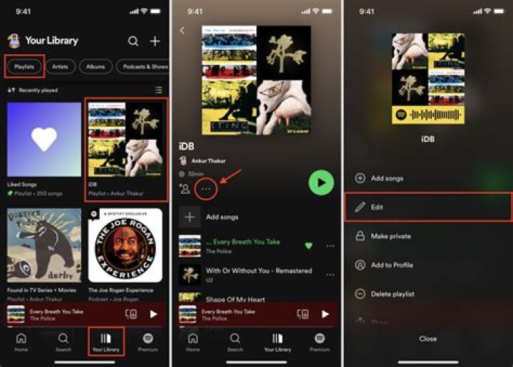 How do I edit my playlist on Spotify 2020?