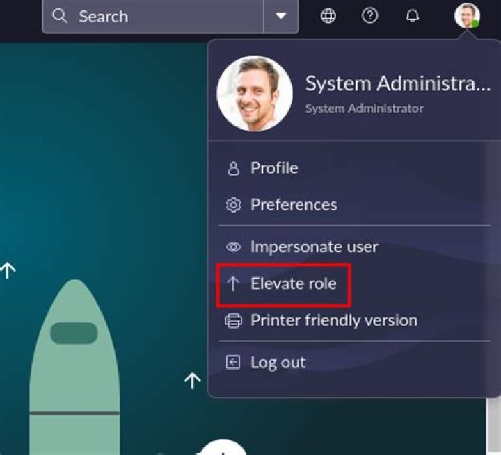 How do I elevate roles in ServiceNow?