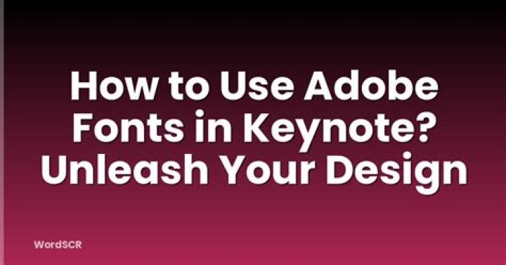 How do I embed fonts in Keynote?