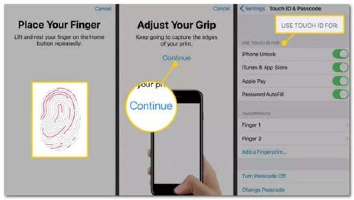 How do I enable Touch ID on Wells Fargo app?