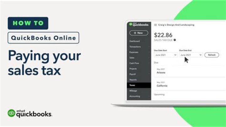 How do I enter tax payments in Quickbooks online?