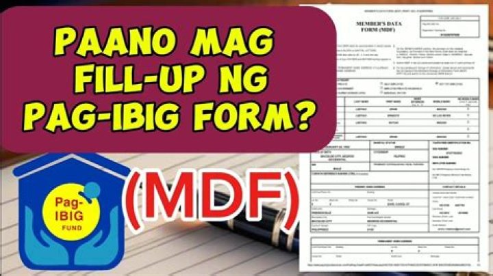 How do I fill my pag ibig MDF online?