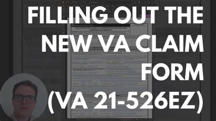 How do I fill out a VA claim form?