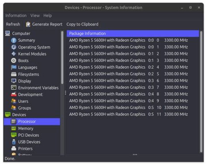 How do I find hardware information in Ubuntu?