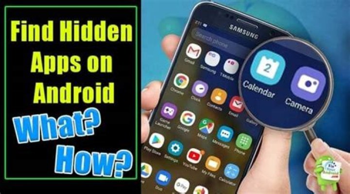 How do I find hidden apps on my LG G6?