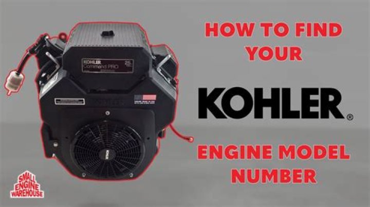 How do I find my Kohler engine ID?