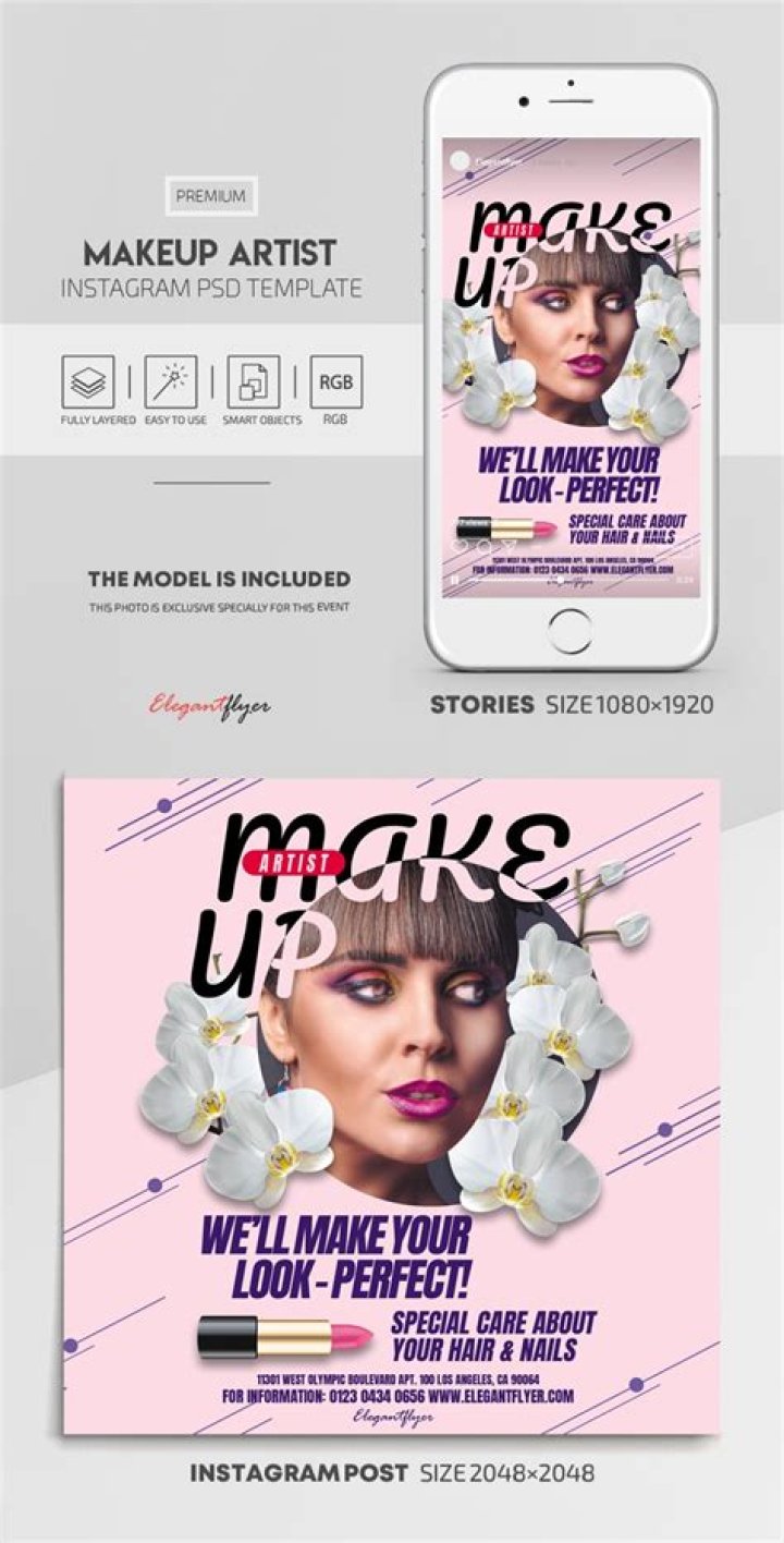 How do I find my makeup artist on Instagram?