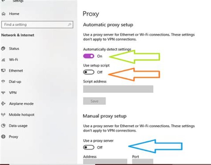 How do I find my router's proxy settings?