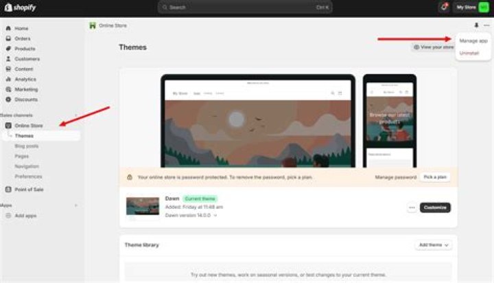 How do I find my Shopify store URL?