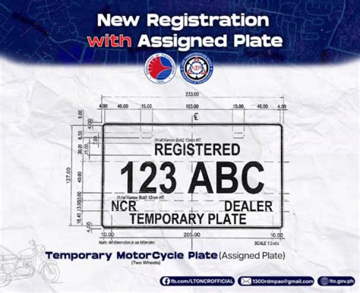 How do I find my temporary bike number?