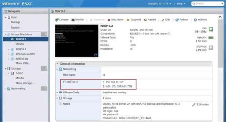 How do I find my VM Host Name?