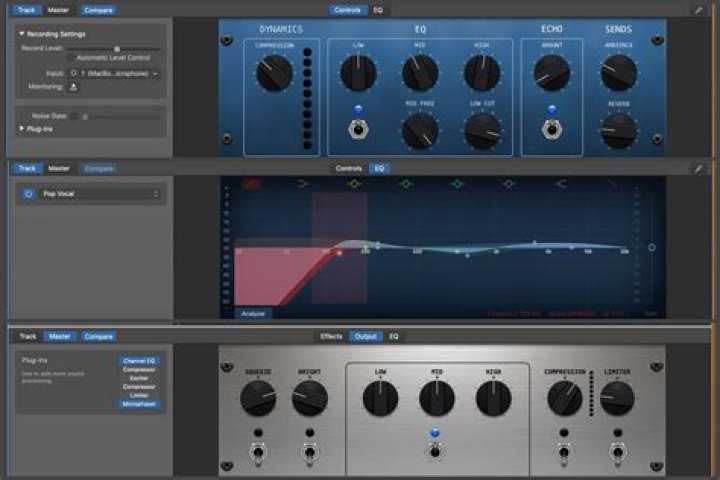 How do I fix distorted audio in GarageBand?