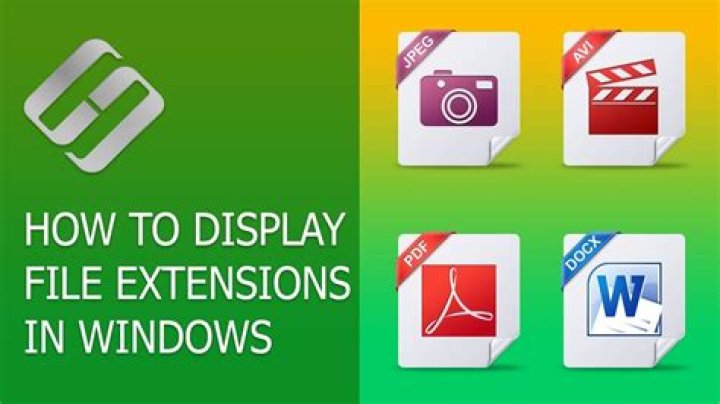 How do I fix file extensions in Windows 7?