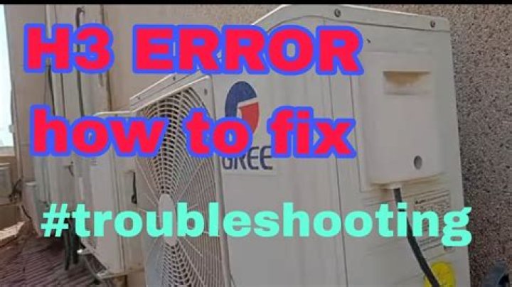 How do I fix h3 error in AC?