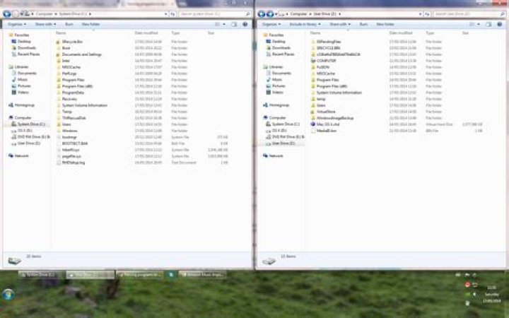 How do I force a program center to install?