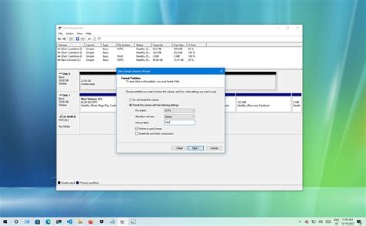 How do I format my D drive Windows 7?