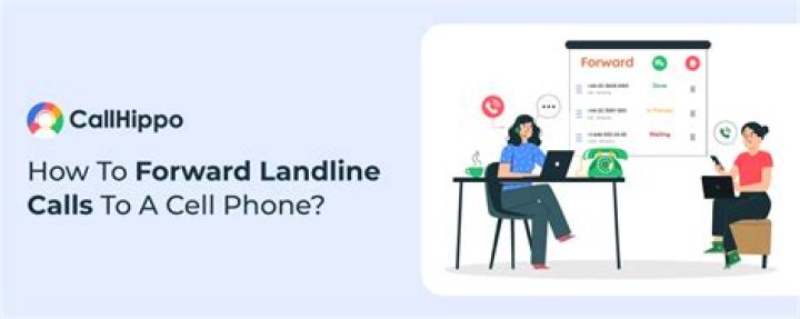 How do I forward calls from landline to cell?
