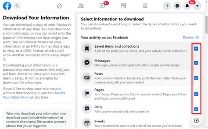 How do I forward Facebook messages to email?