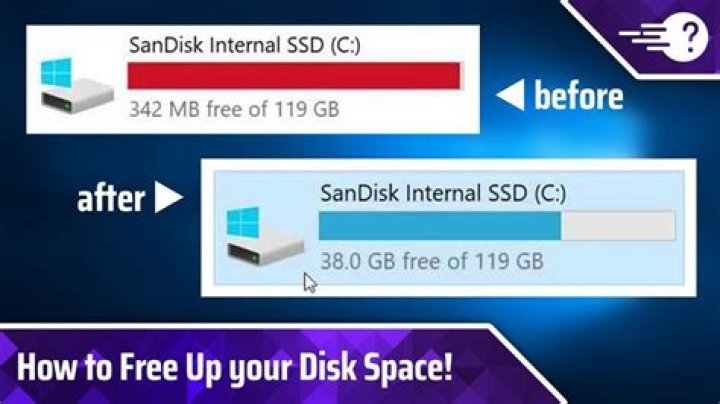 How do I free up some storage space?