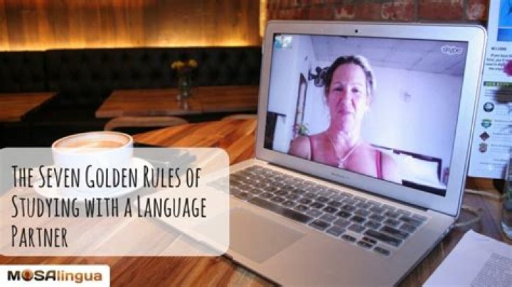 How do I get a language partner on Skype?