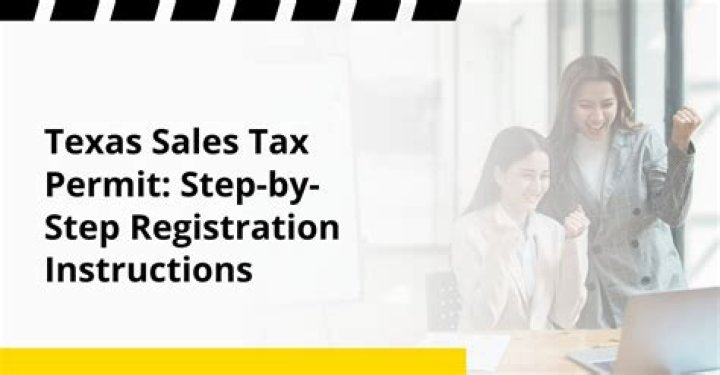 How do I get a sales tax permit in Texas?