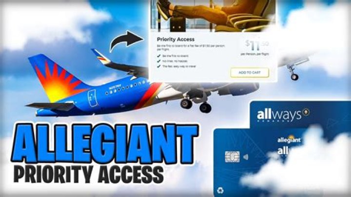 How do I get Allegiant priority?