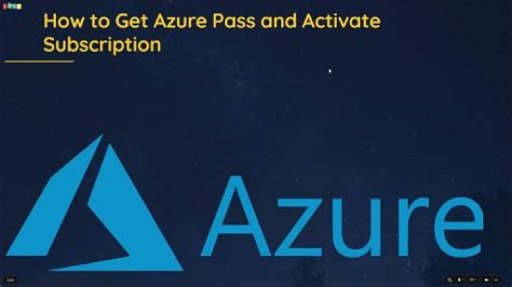 How do I get azure pass?