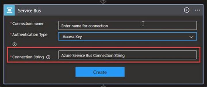 How do I get Azure Service Bus connection string?