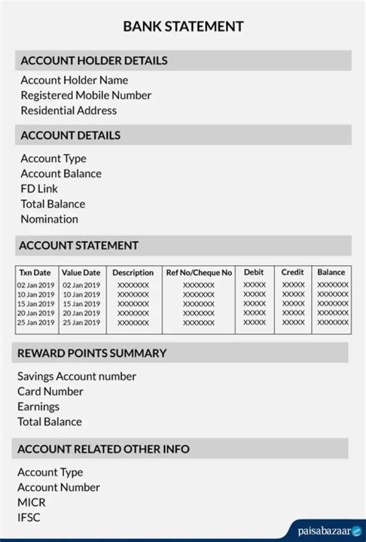 How do I get bank statements from PDF?