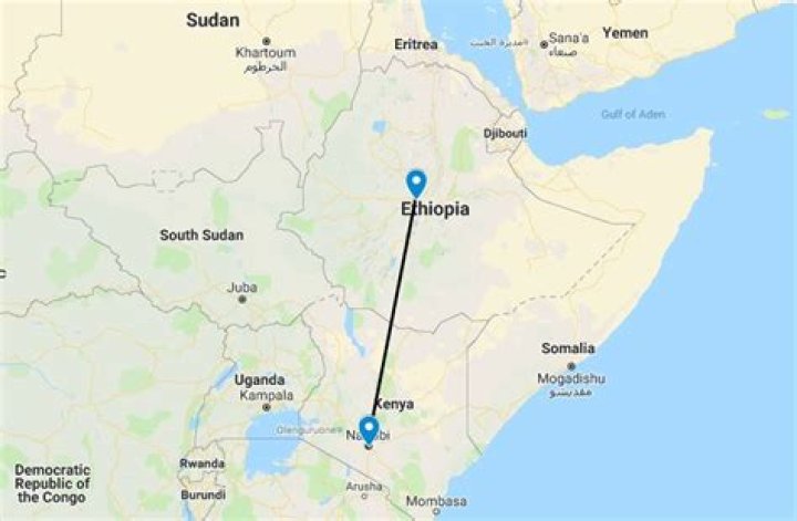 How do I get from Ethiopia to Kenya?