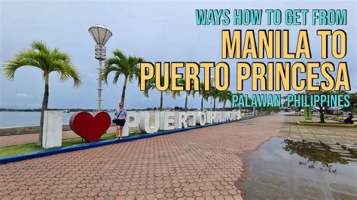How do I get from Manila to Puerto Princesa?